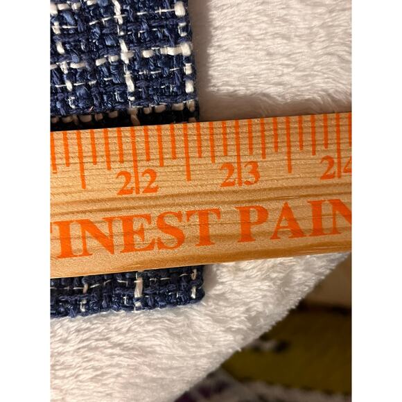 Chico’s Blue Tweed Button Front Jacket – Size 1 (M/L) - Picture 11 of 11